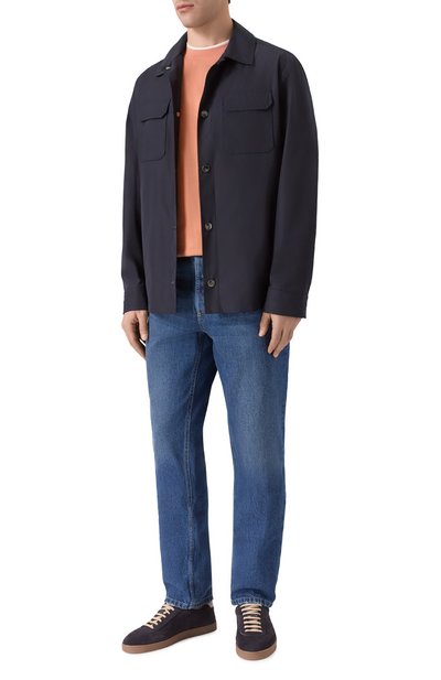 Хлопковая футболка BRUNELLO CUCINELLI, арт. M0B137427, фото 2