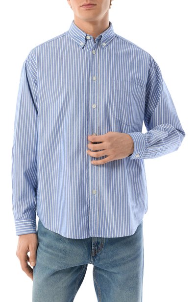 Хлопковая рубашка HUGO BLUE, арт. 50534183, фото 3