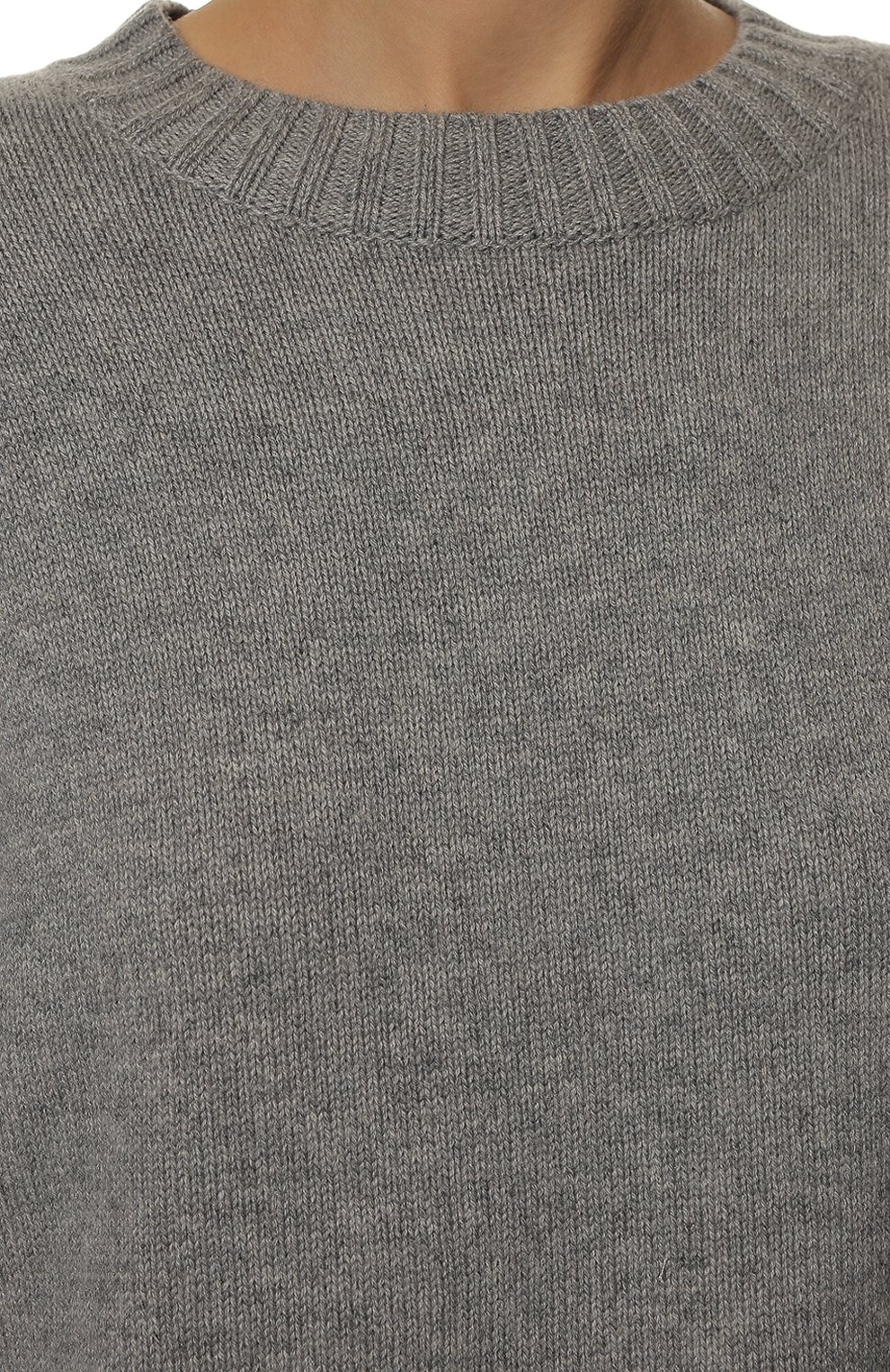 Кашемировый свитер SEVEN LAB серого цвета по цене 29400 руб., арт. Jumper 22 grey, фото 5 Кашемировый свитер SEVEN LAB, арт. Jumper 22 grey, фото 5