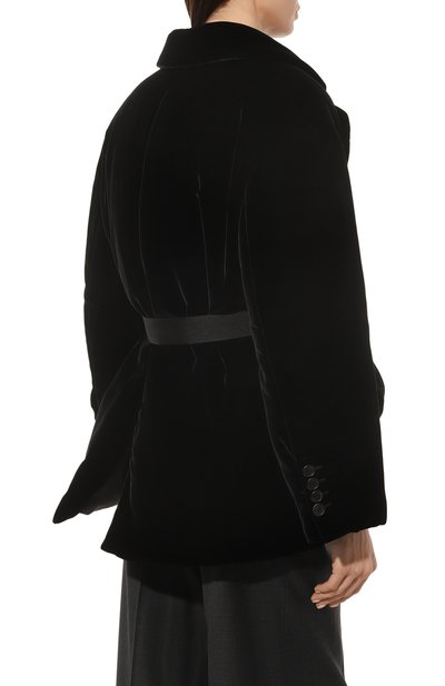Бархатный пуховик PRADA, арт. 29Y862-1XJX-F0002-212, фото 4