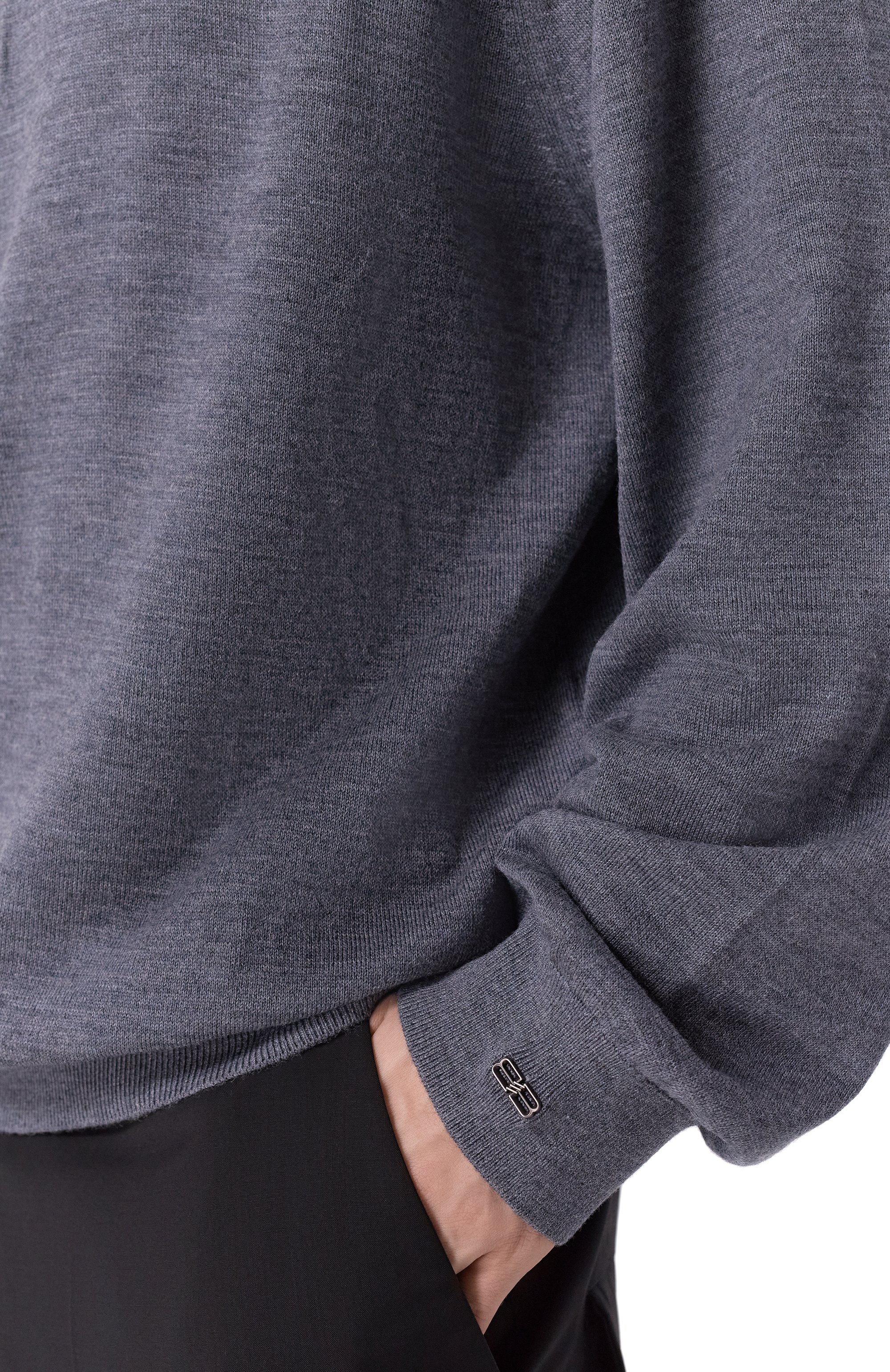 Шерстяное поло BALENCIAGA, арт. 849966/T1756, фото 5