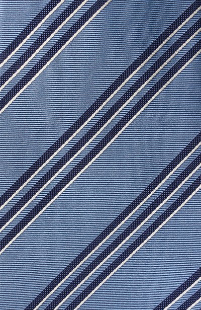 Шелковый галстук KITON голубого цвета по цене 41650 руб., арт. UCRVKPC01M27, фото 4 Шелковый галстук KITON, арт. UCRVKPC01M27, фото 4