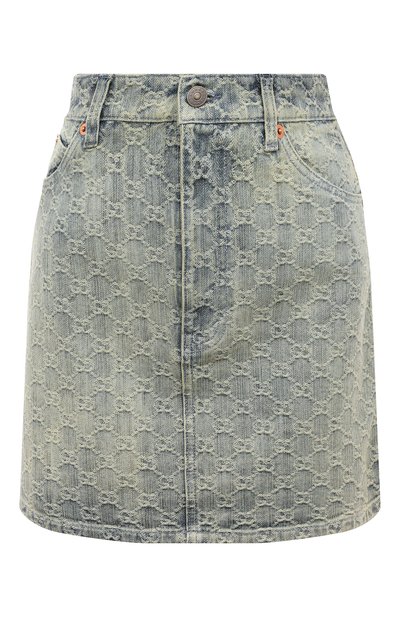 Джинсовая юбка GUCCI, арт. 678789 XDBOK, фото 1