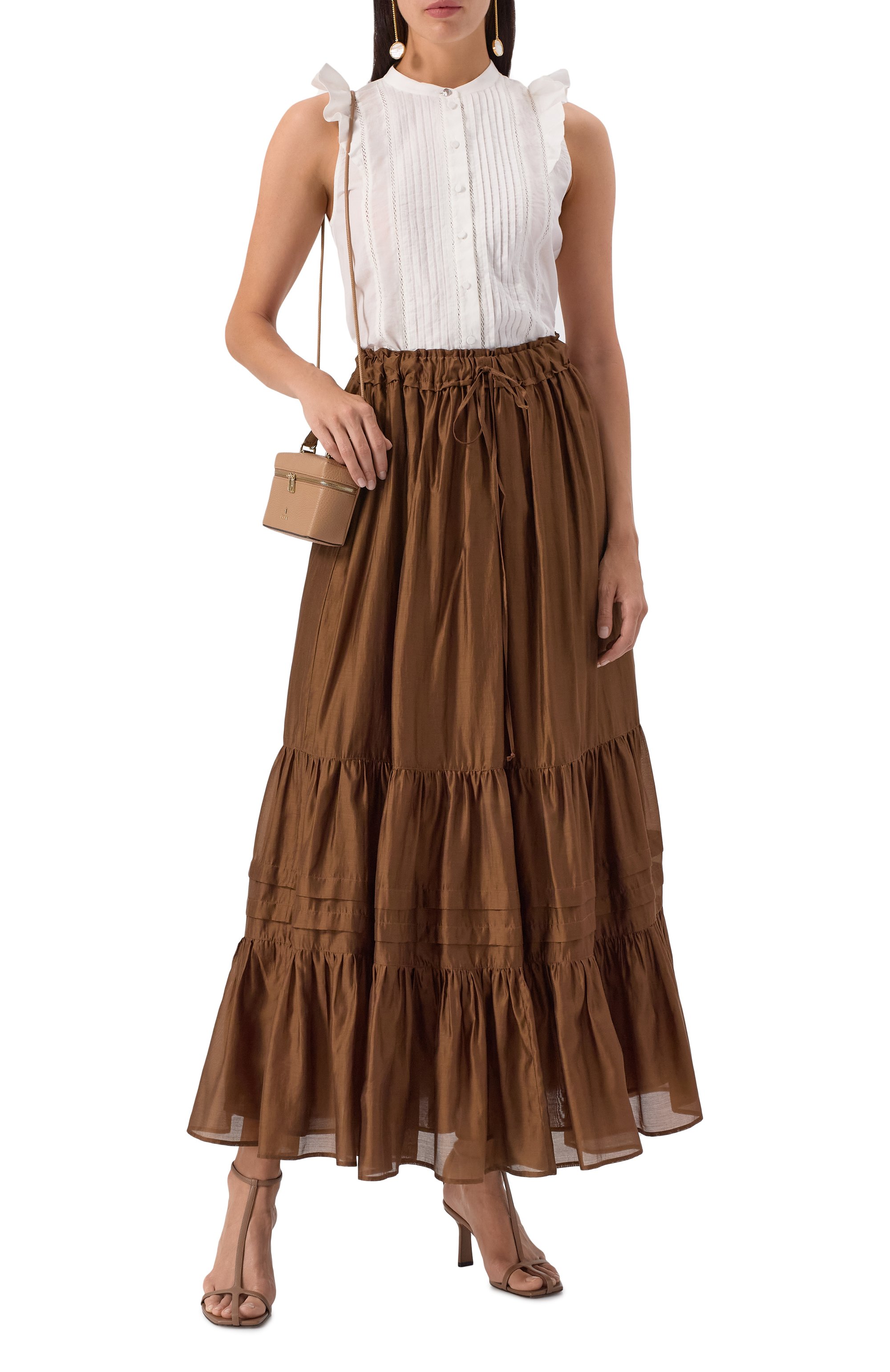 Хлопковый топ BOSS ORANGE, арт. 50540421, фото 2