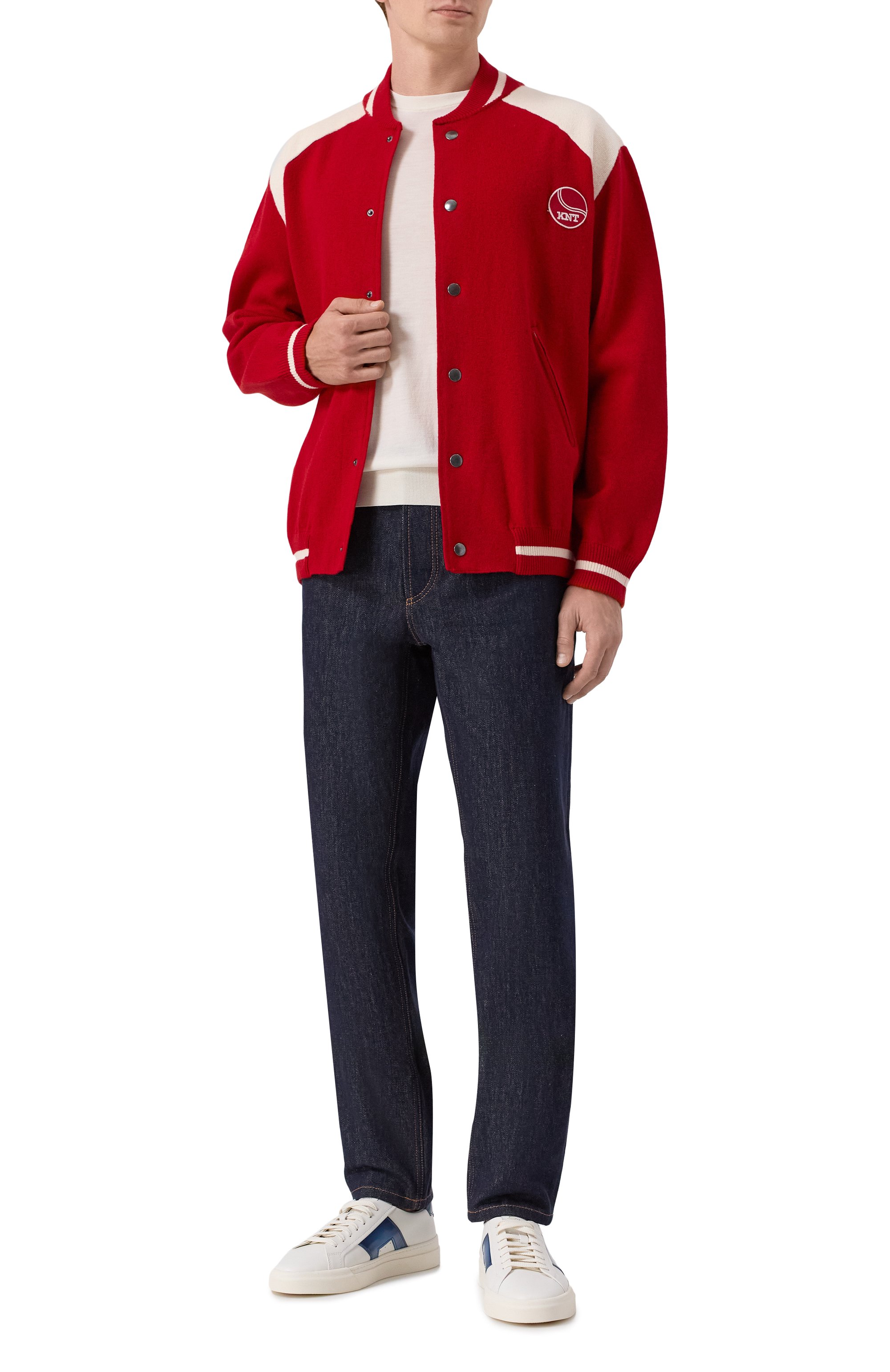 Шерстяной бомбер KITON, арт. UMM069702, фото 2