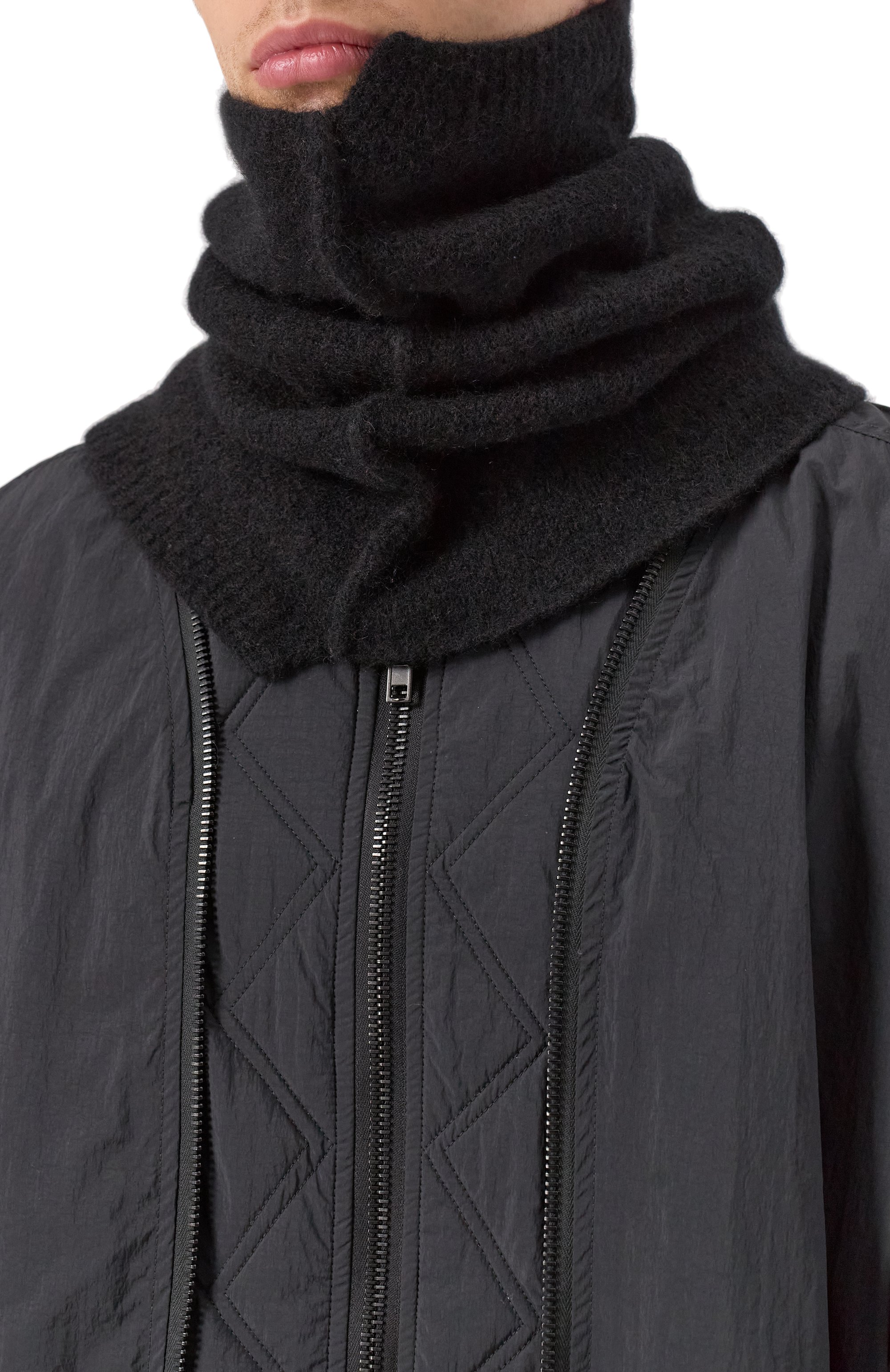 Шерстяной снуд ISABEL BENENATO, арт. GK43F25, фото 2