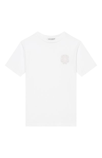 Хлопковая футболка DOLCE & GABBANA, арт. L4JTHU/G7QK3_001