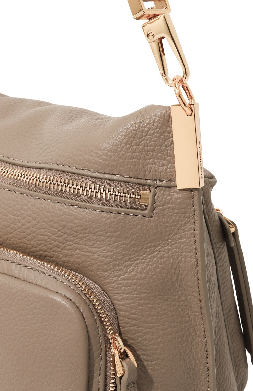 Сумка hyle medium COCCINELLE бежевого цвета по цене 42000 руб., арт. E1 PH6 18 01 01, фото 3 Сумка hyle medium COCCINELLE, арт. E1 PH6 18 01 01, фото 3