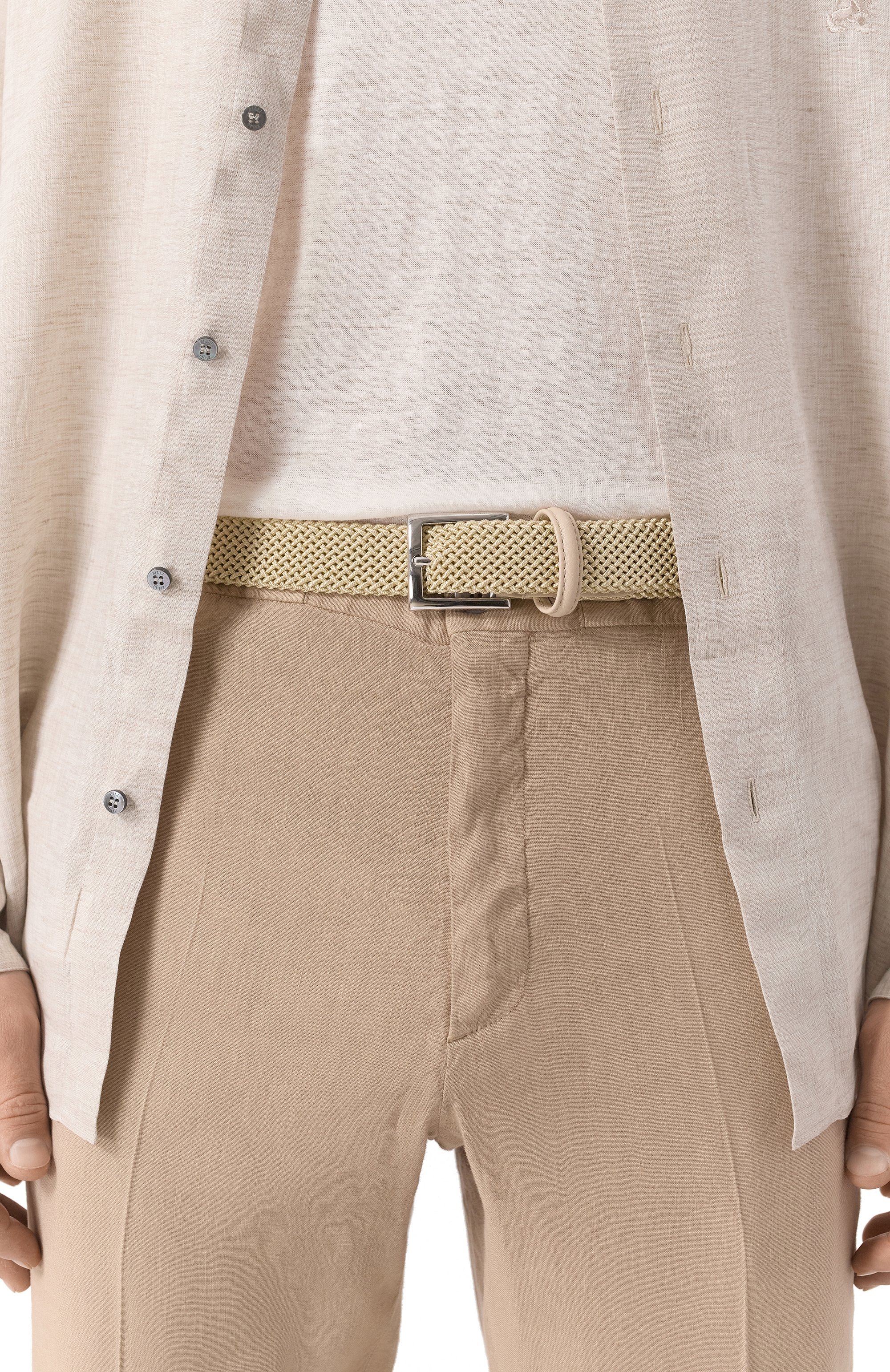 Текстильный ремень KITON, арт. USC3688N0115405, фото 2