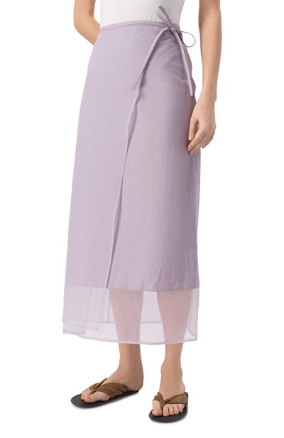 Хлопковая юбка BRUNELLO CUCINELLI, арт. ML140G3826, фото 3