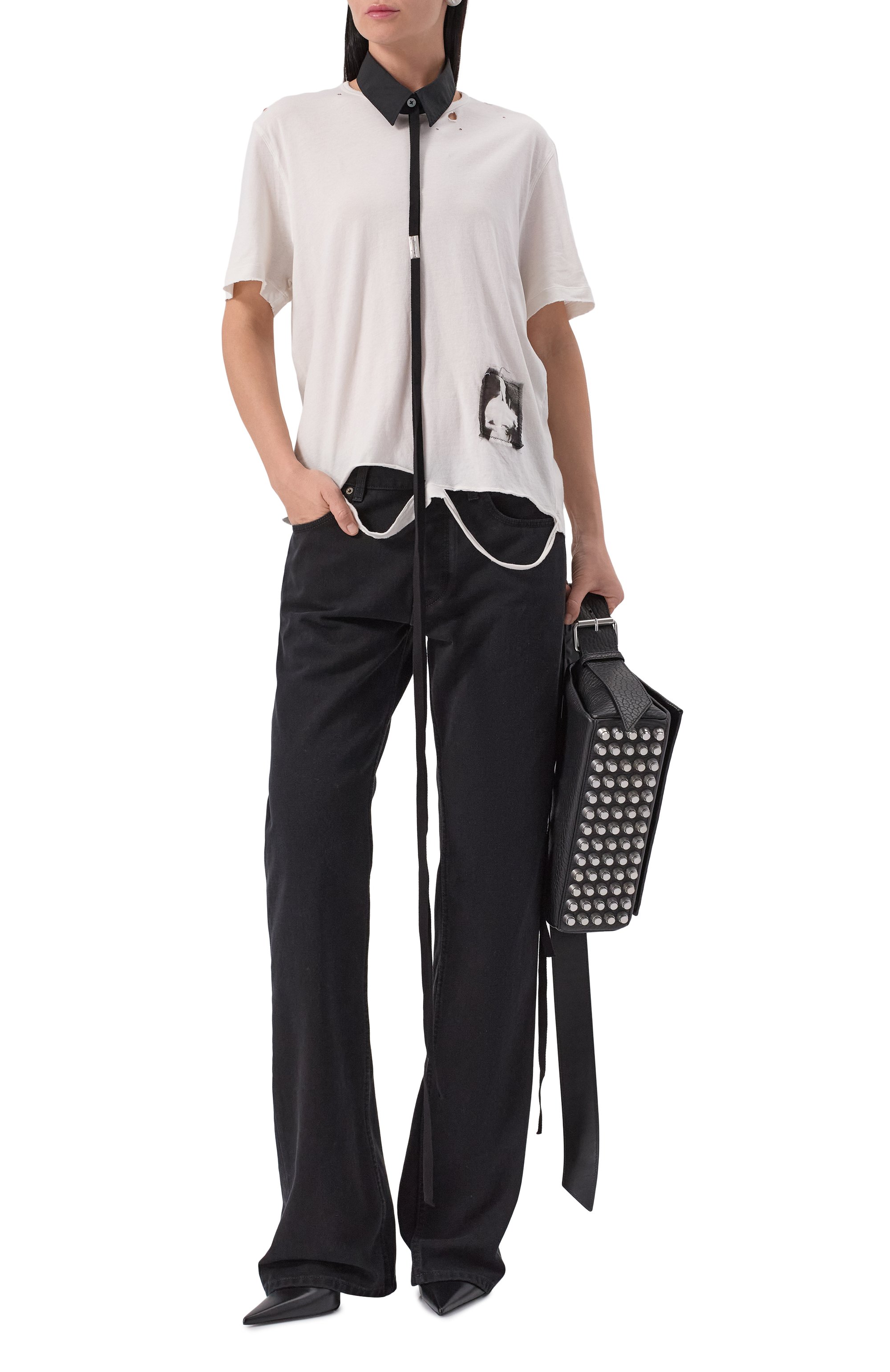 Хлопковый воротник adela ANN DEMEULEMEESTER, арт. B0010866/FA555, ф�ото 3