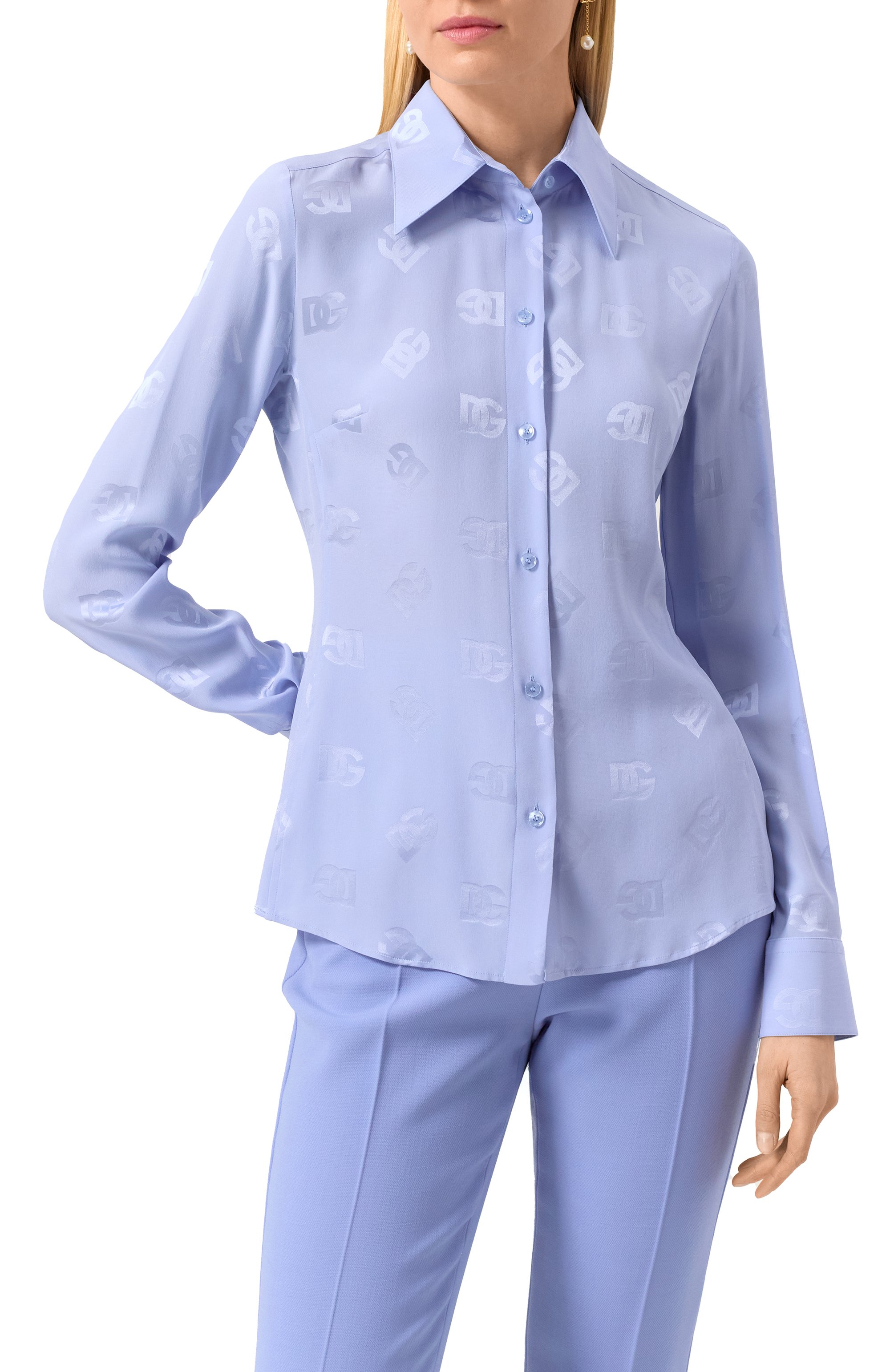 Шелковая рубашка DOLCE & GABBANA, арт. F5Q53T/FJ1J0, фото 3