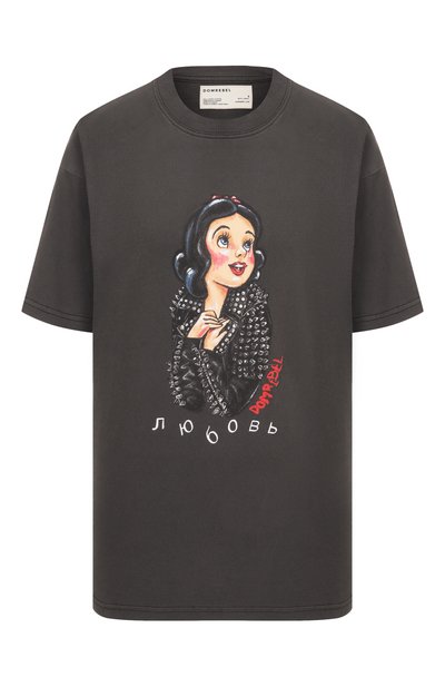 Женская хлопковая футболка DOMREBEL, арт. DREAMING/T-SHIRT