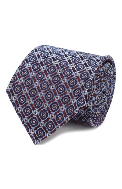 Мужской шелковый галстук CANALI, арт. 18/HJ02259