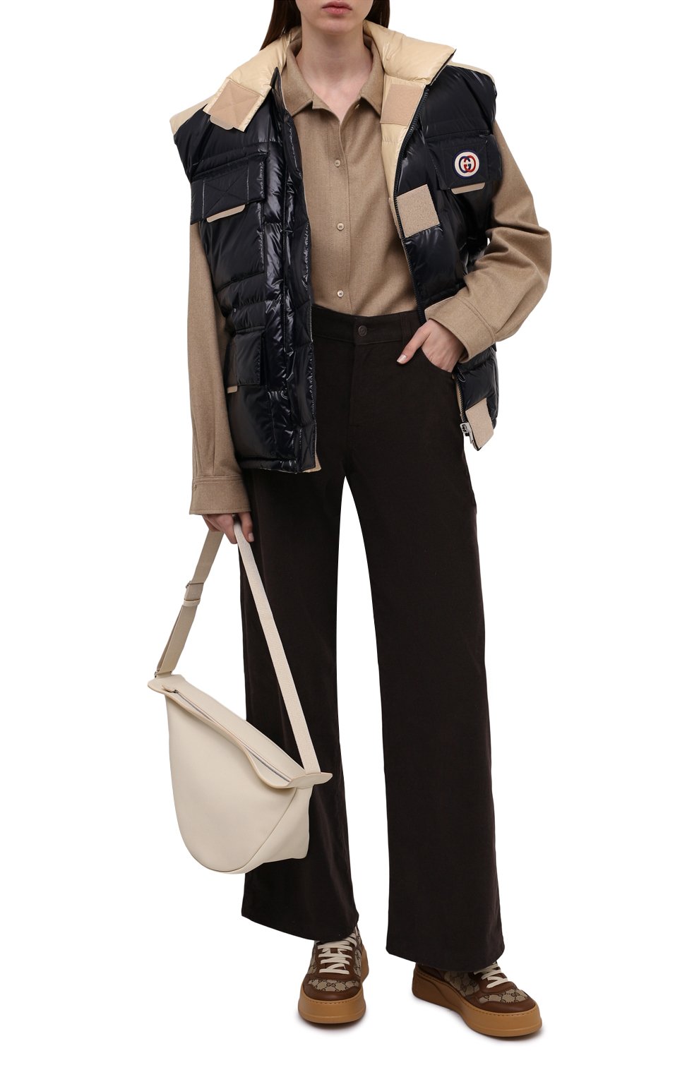 Двусторонний пуховый жилет GUCCI, арт. 675736/Z8AR1, фото 2