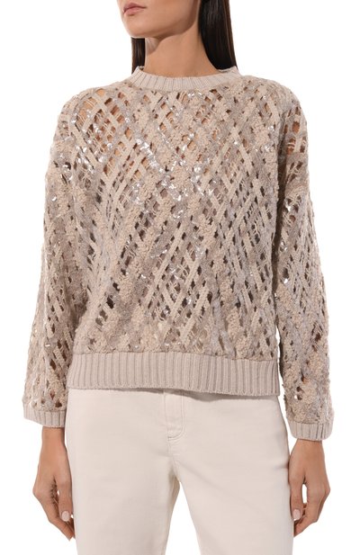 Кашемировый свитер BRUNELLO CUCINELLI, арт. M52R20500, фото 3