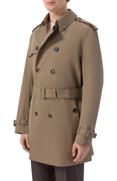 Тренч из хлопка и шелка MVST, арт. M26.2PM.0021/F082, фото 3