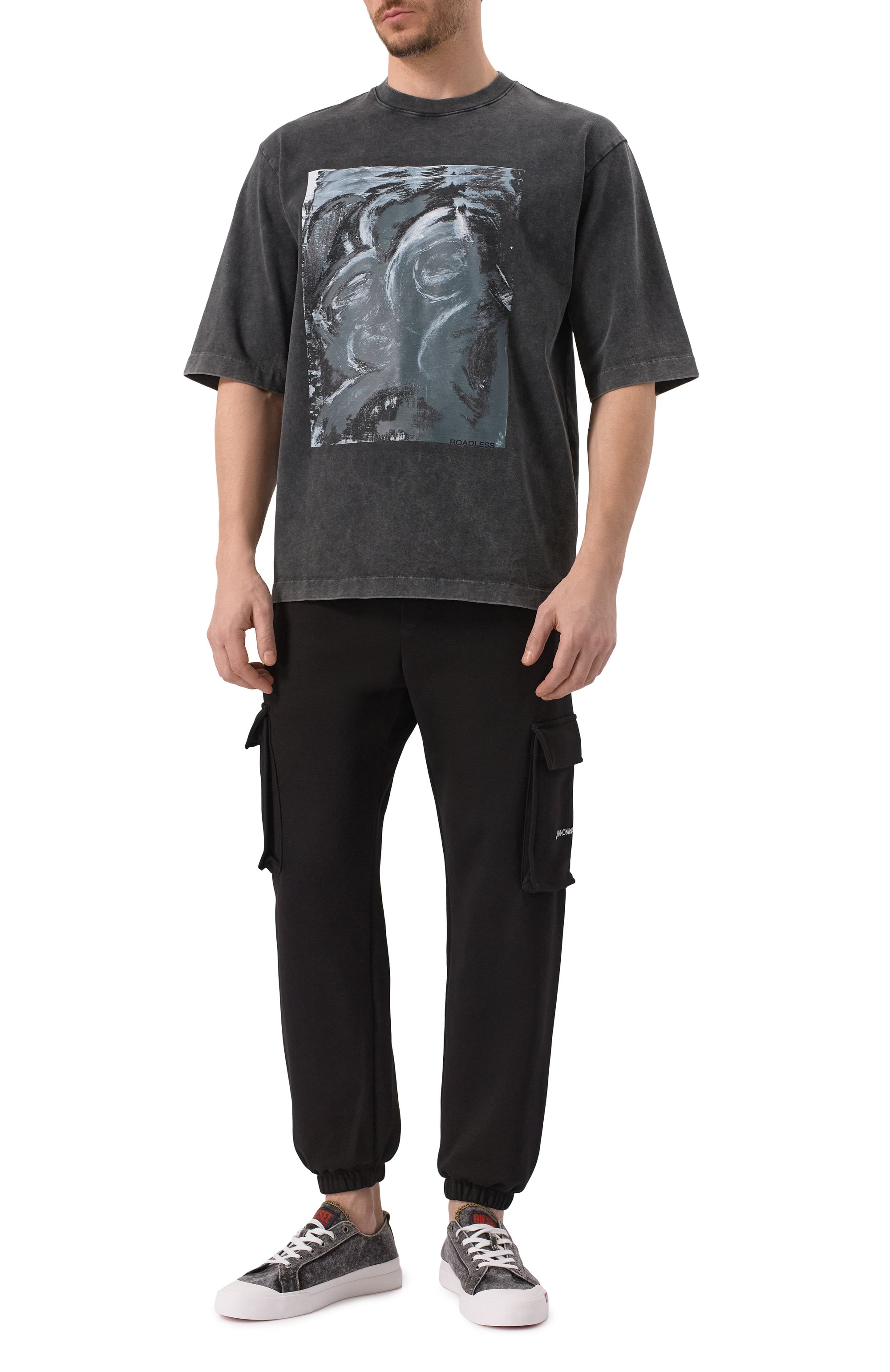 Хлопковая футболка ROADLESS, арт. RSS-T-NFPT, фото 2