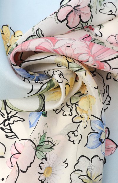 Шелковый шарф ELIE SAAB, арт. 710010343, фото 3