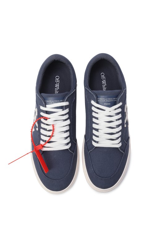 Текстильные кеды Vulc Off-White 0MIA293S26FAB001 Синий  0MIA293S26FAB001 Фото 5