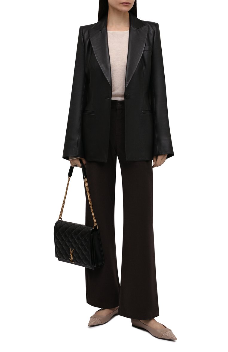 Кожаные балетки TOM FORD, арт. W3031N-LCL226, фото 1