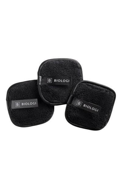 Женского спонжи из микрофибры для очищения microfibre cleansing cloths 3 pack with wash bag (3шт) BIOLOGI, арт. 0793618217235