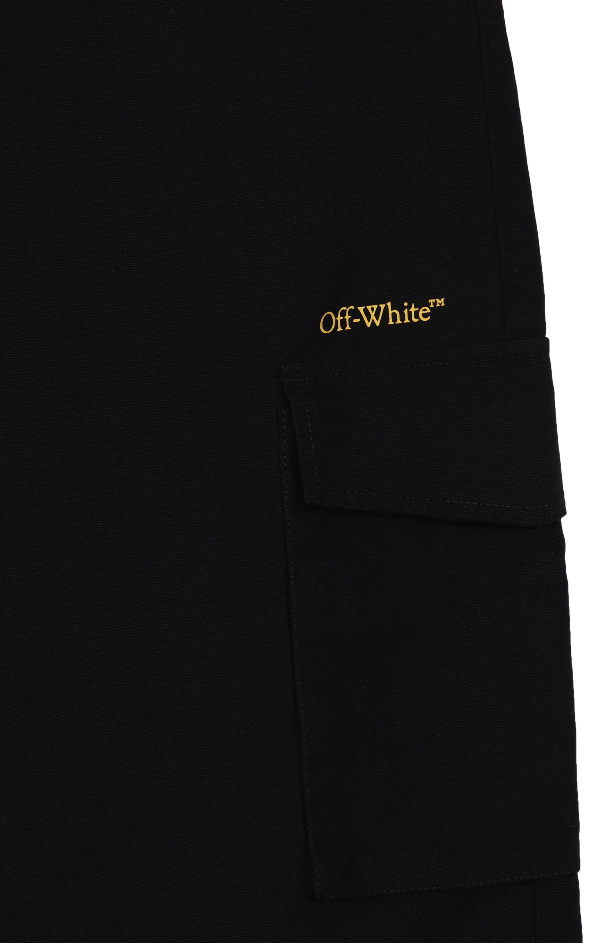Хлопковые джоггеры OFF-WHITE, арт. 0BCF007F25FAB001/12+, фото 3