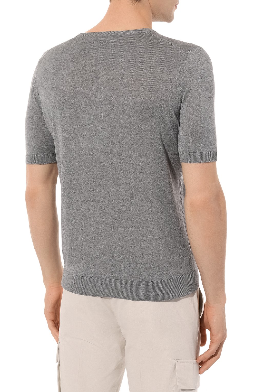 Шелковый джемпер ANDREA CAMPAGNA, арт. 43172/30901, фото 4