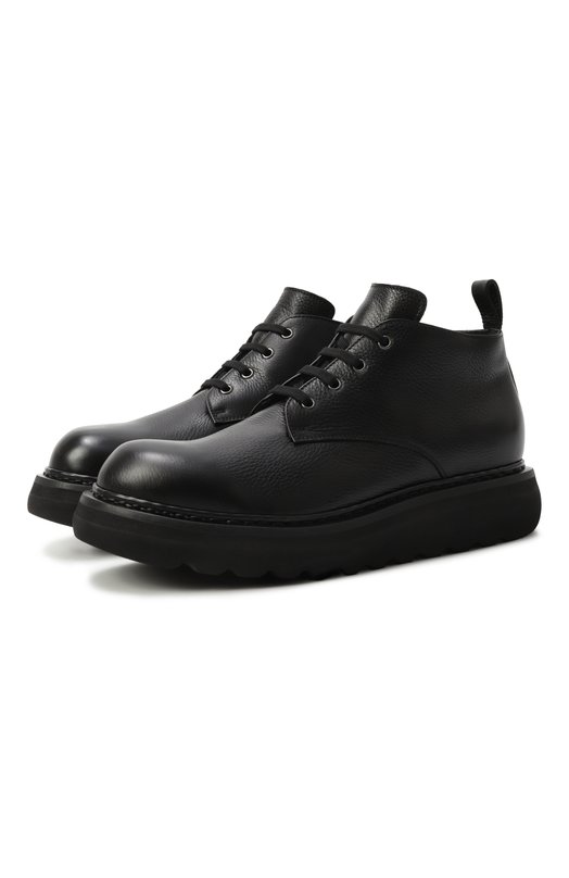 Кожаные ботинки Nodik Premiata 32324M/N0DIK Чёрный 32324M/N0DIK