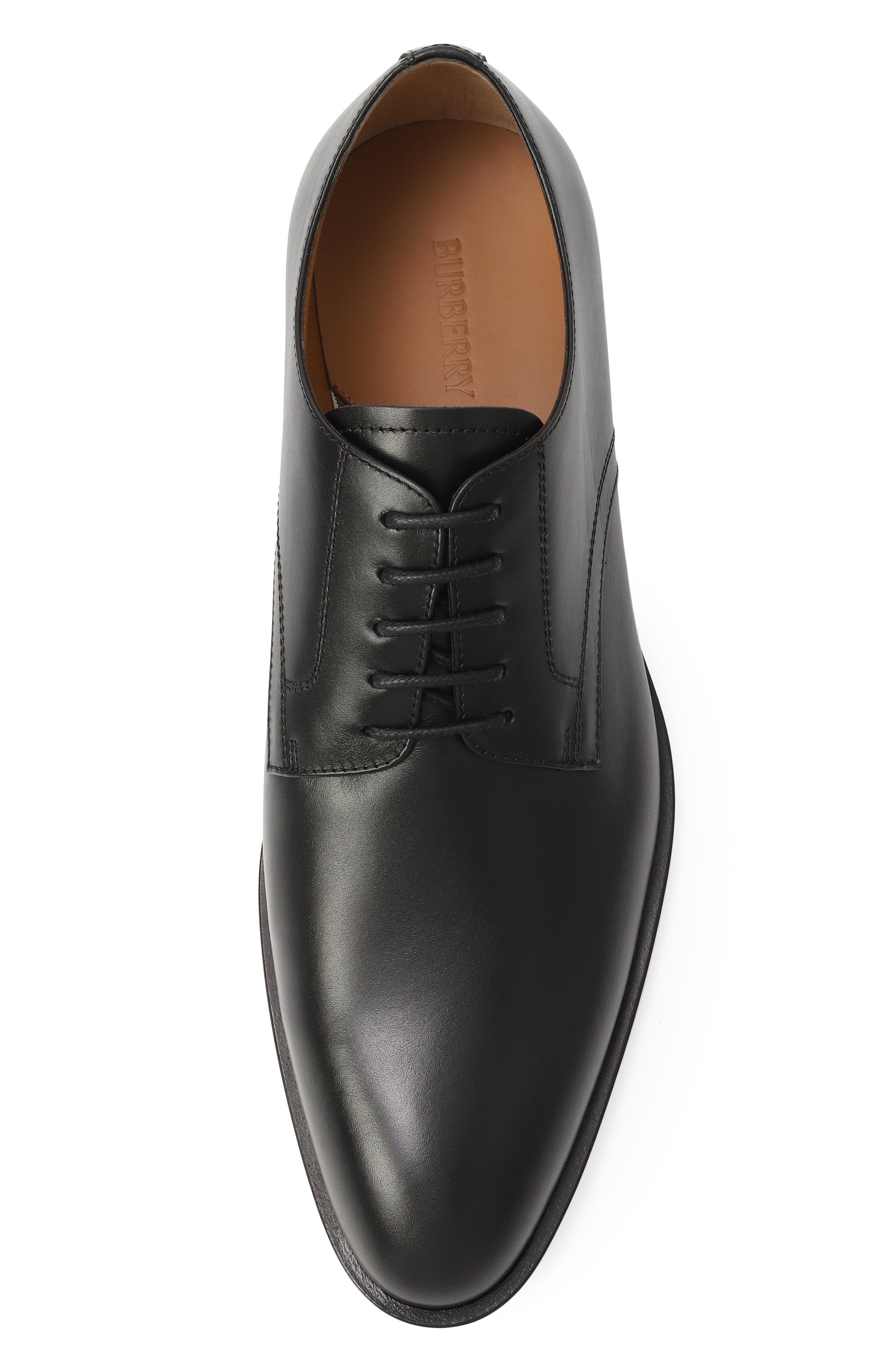 Кожаные дерби BURBERRY, арт. 8111401, фото 6