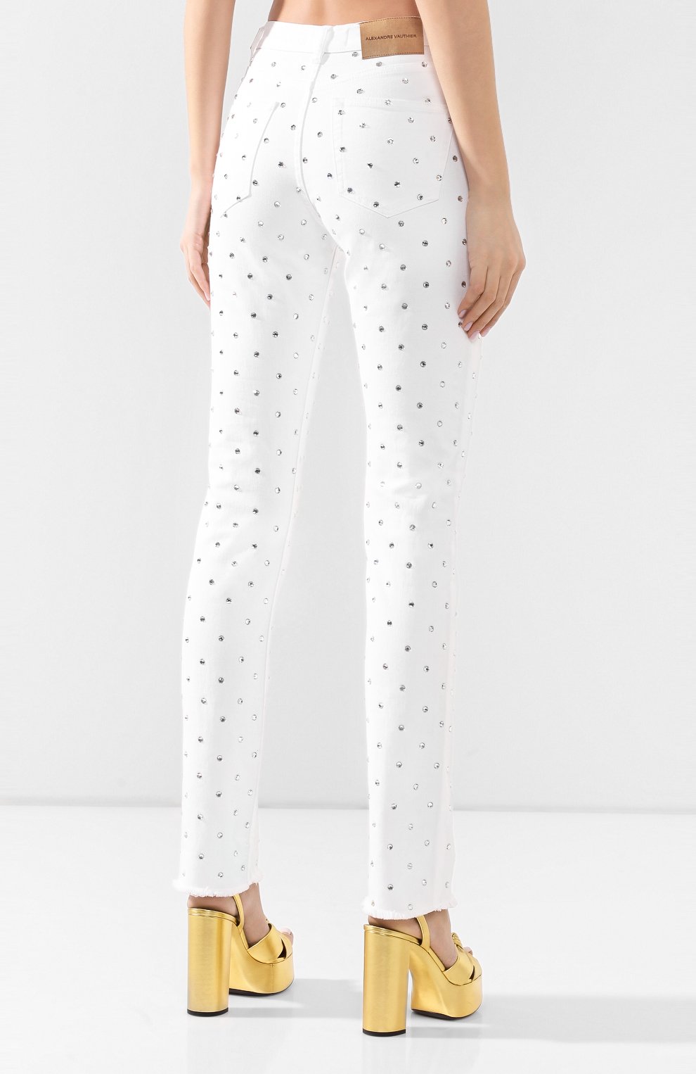 Джинсы ALEXANDRE VAUTHIER, арт. 201PA812B 0348, фото 4