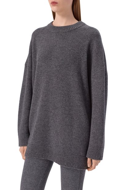 Свитер из шерсти и кашемира FREEAGE серого цвета по цене 47960 руб., арт. W26.JM157.2030.991, фото 3 Свитер из шерсти и кашемира FREEAGE, арт. W26.JM157.2030.991, фото 3