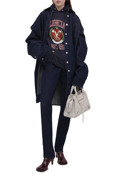 Хлопковое худи BALENCIAGA, арт. 674679/TLV89, фото 2