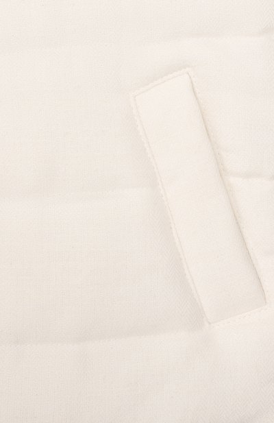 Жилет из вискозы и хлопка ELEVENTY кремового цвета по цене 31450 руб., арт. EY2P66/I0313, фото 3 Жилет из вискозы и хлопка ELEVENTY, арт. EY2P66/I0313, фото 3