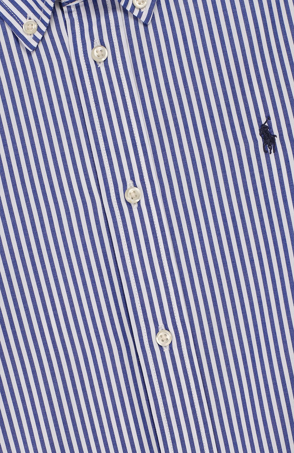 Хлопковая рубашка RALPH LAUREN синего цвета по цене 6495 руб., арт. 321750006, фото 3 Хлопковая рубашка RALPH LAUREN, арт. 321750006, фото 3