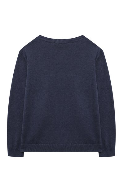 Хлопковый кардиган OSCAR ET VALENTINE синего цвета по цене 30000 руб., арт. CAR01M, фото 2 Хлопковый кардиган OSCAR ET VALENTINE, арт. CAR01M, фото 2