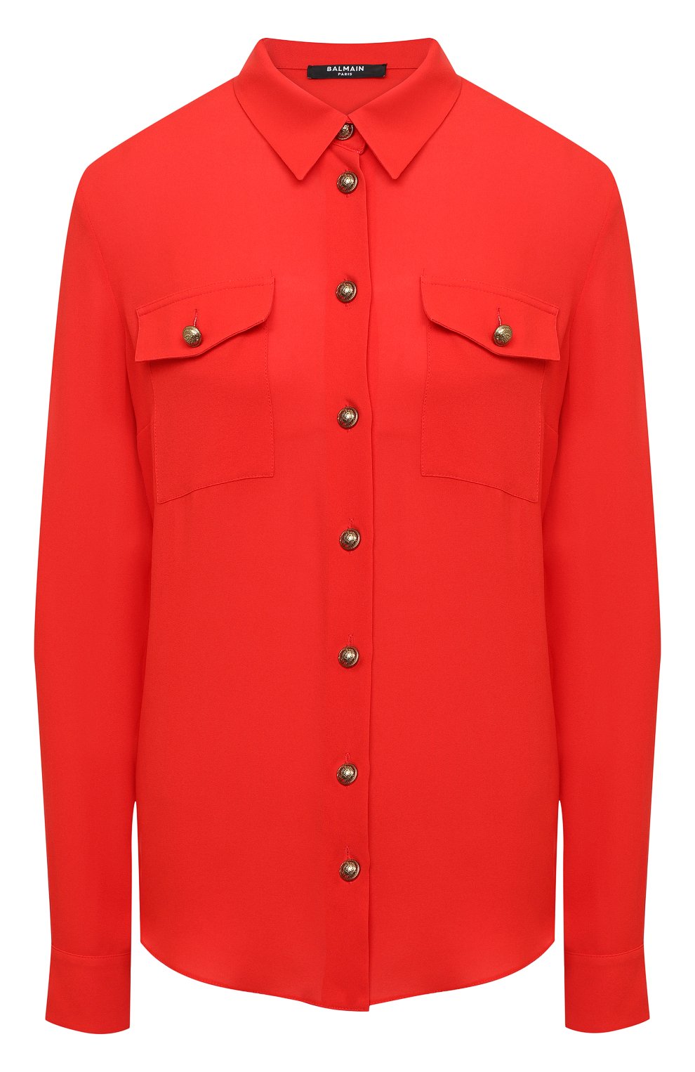 Шелковая рубашка BALMAIN, арт. UF12670/S037, фото 1