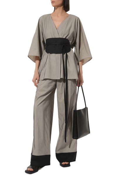 Брюки изо льна и хлопка MIDGARD PARIS, арт. B41702, фото 2