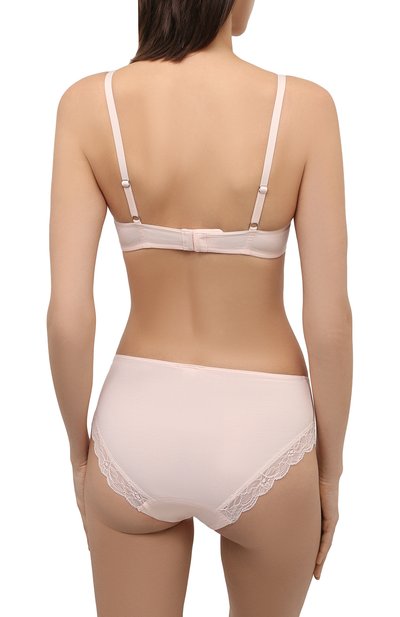 Бюстгальтер с плотной чашкой HANRO светло-бежевого цвета по цене 12600 руб., арт. 072432, фото 3 Бюстгальтер с плотной чашкой HANRO, арт. 072432, фото 3