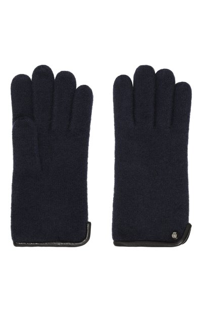 Шерстяные перчатки ROECKL темно-синего цвета по цене 8970 руб., арт. 21013-501, фото 3 Шерстяные перчатки ROECKL, арт. 21013-501, фото 3