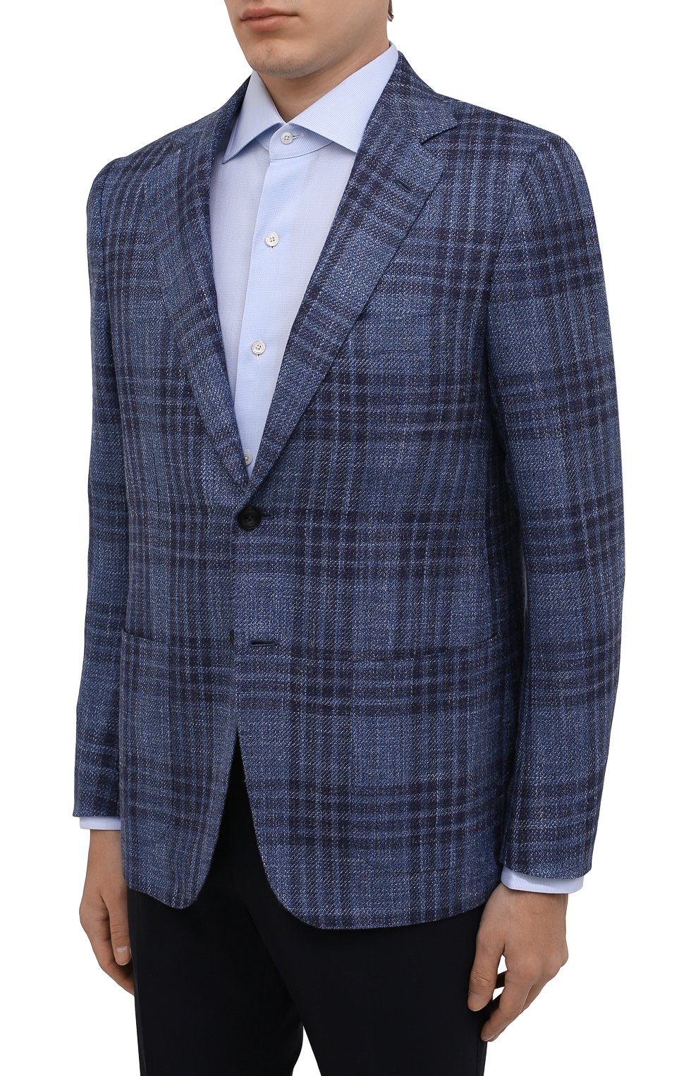 Пиджак из кашемира и шерсти KITON, арт. UG81K0608A, фото 3