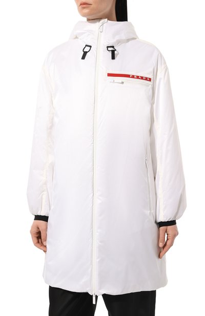 Куртка PRADA белого цвета по цене 220000 руб., арт. 29Z855-1ZT6-F027K-212, фото 3 Куртка PRADA, арт. 29Z855-1ZT6-F027K-212, фото 3