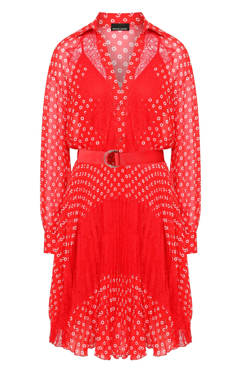 Платье с поясом ERMANNO ERMANNO SCERVINO, арт. 46T AB76 FAN, фото 1