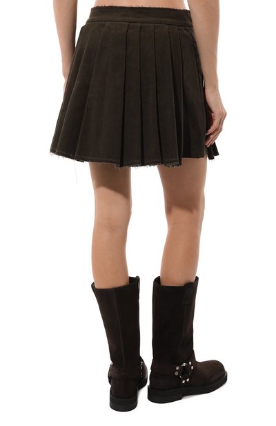 Вельветовая юбка-шорты BOTROIS хаки цвета по цене 17900 руб., арт. SKU09442324, фото 4 Вельветовая юбка-шорты BOTROIS, арт. SKU09442324, фото 4