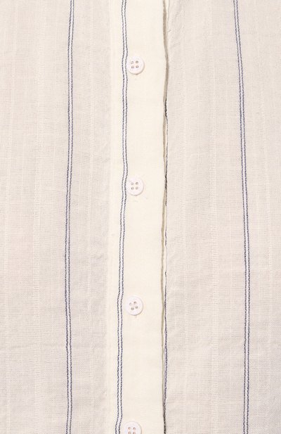 Рубашка изо льна и вискозы DEHA белого цвета по цене 14500 руб., арт. D02240, фото 5 Рубашка изо льна и вискозы DEHA, арт. D02240, фото 5