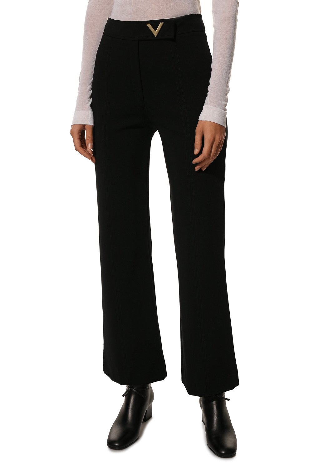 Брюки из вискозы VALENTINO, арт. UB3MD01L58K, фото 3