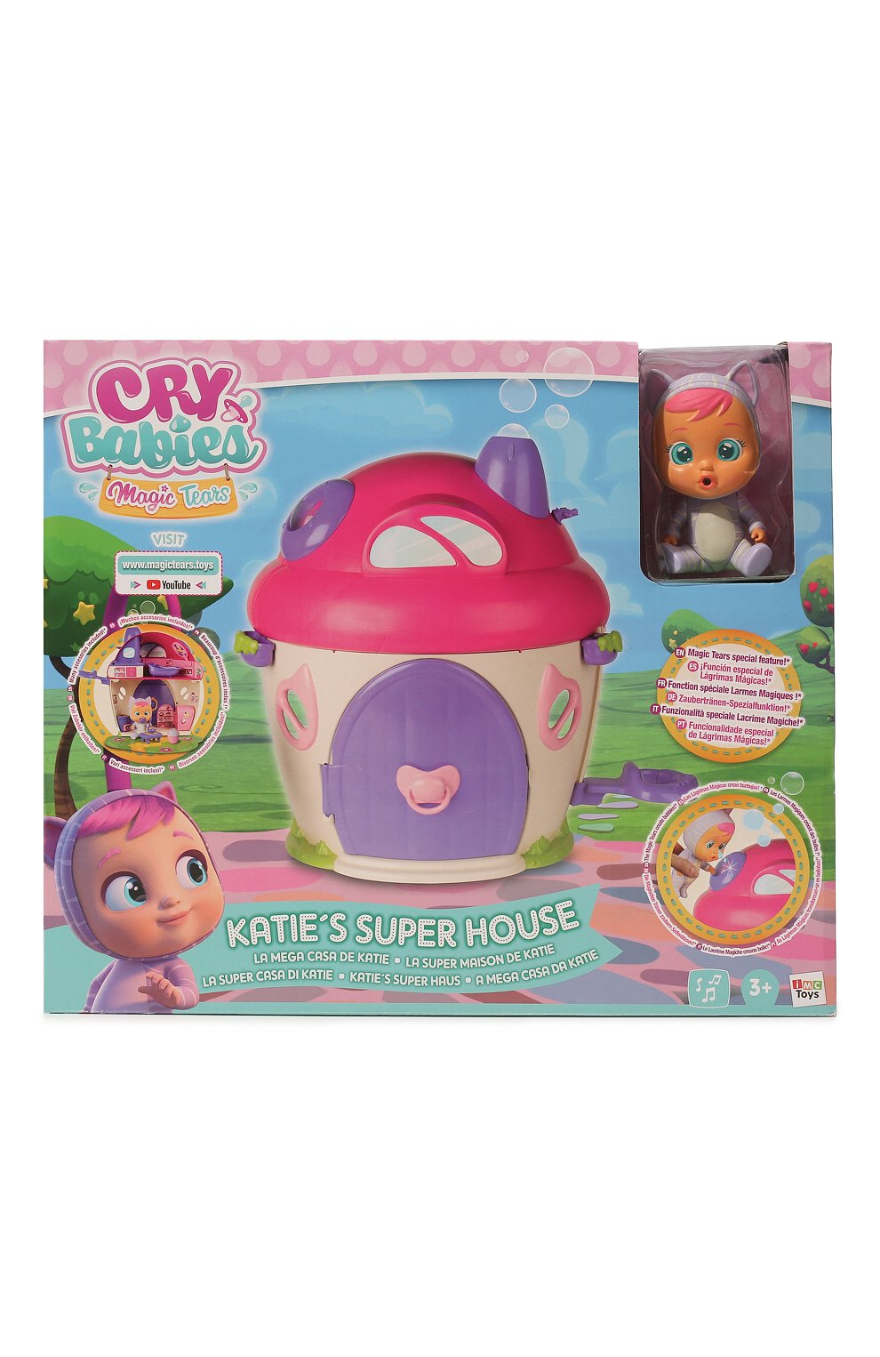 Игрушка кэти в комплекте с домиком CRYBABIES, арт. 97940, фото 1