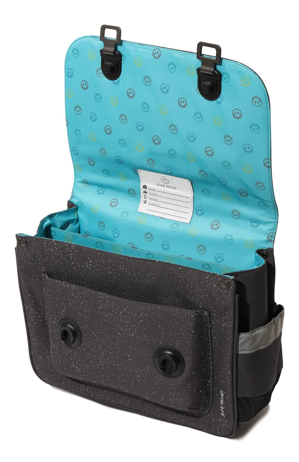 Портфель it bag midi JEUNE PREMIER темно-серого цвета по цене 26390 руб., арт. Itd23206, фото 3 Портфель it bag midi JEUNE PREMIER, арт. Itd23206, фото 3