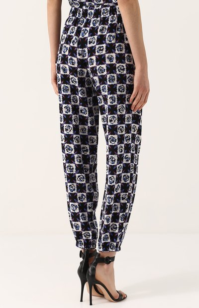 Шелковые брюки с карманами и принтом EMILIO PUCCI, арт. 81RT70/81723, фото 4