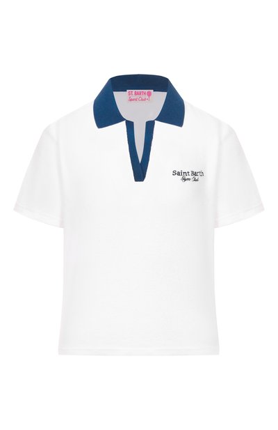 Женское хлопковое поло MC2 SAINT BARTH, арт. JAIME/STBW